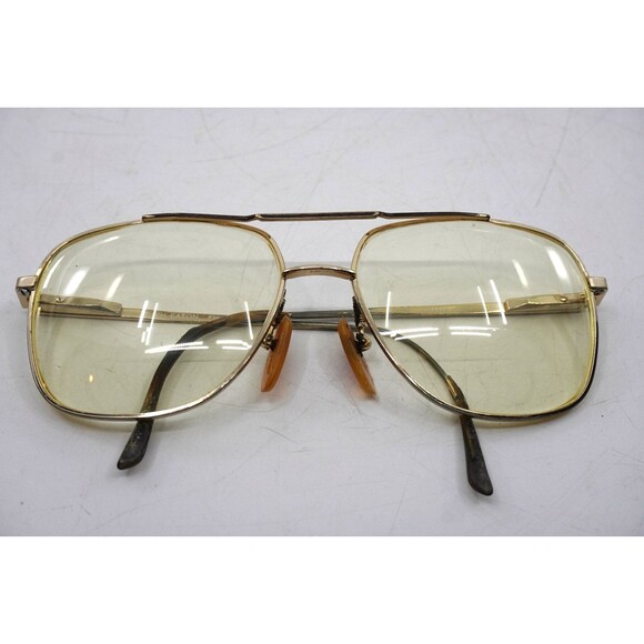 Vintage Italian Van Heusen Frames VH Eaton Flexpad Metal Eyeglasses Frames Italy
